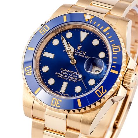 gold blue rolex submariner|rolex submariner cheapest price.